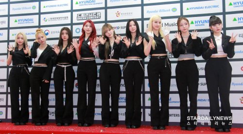 Press Photos of Kep1er at Dream Concert Red Carpet