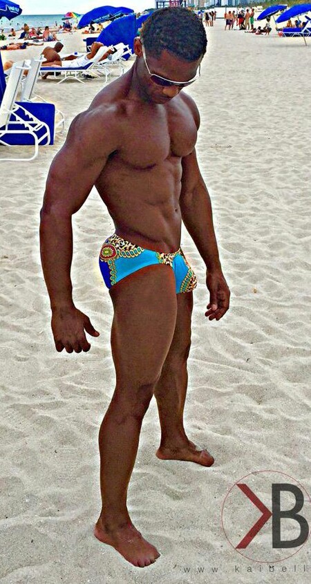 bigred8722:  dominicanblackboy:  Sexy gorgeous muscle ass hunk underwear model Kai