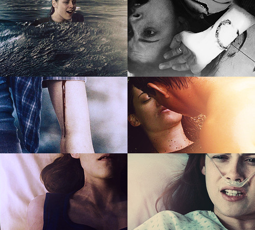 guerillas-blog:   bella swan + bruised &amp; battered   