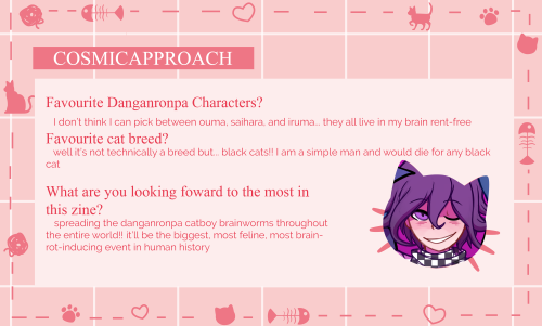 drcatgirlzine:We’re excited to introduce @cosmicapproachart! If you wish to know more about Co