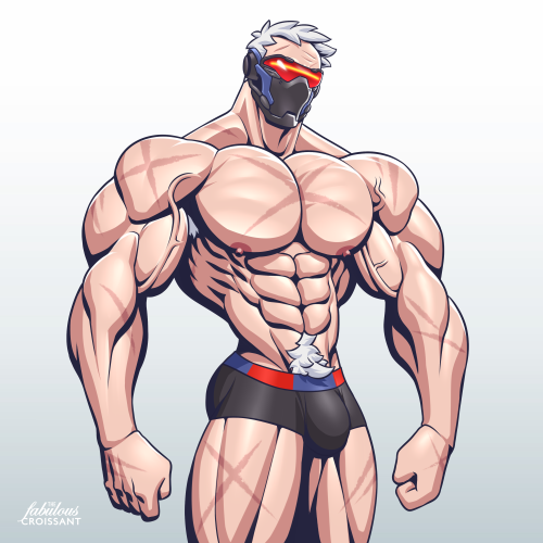 gravity-falls-hunks:  Daddy 76 Overwatch’s official daddy. Yum! 