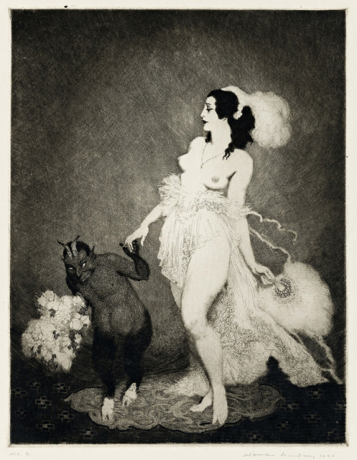 Norman Lindsay (1879-1969), &lsquo;Debut&rsquo;, 1920