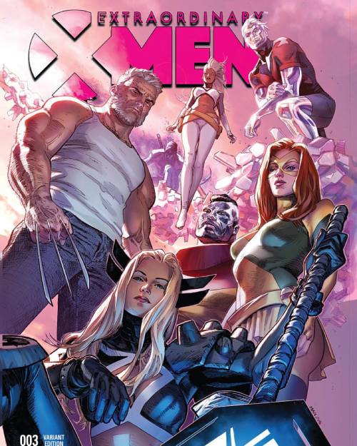 My Extraordinary X-MEN cover all dressed up. Pick it up December 2nd #xmen #marvel #marvelcomics #ol