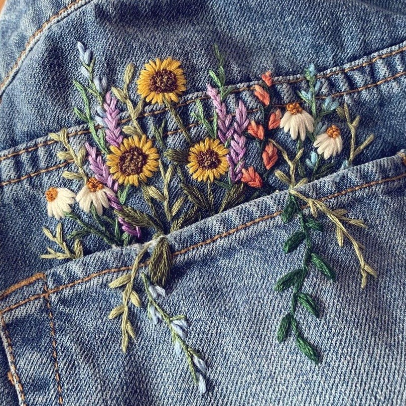 sosuperawesome: Embroidered Clothing / DIY Kits...