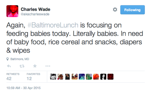 justice4mikebrown: Today, April 30, Operation Help or Hush is focusing on babies. They will be worki