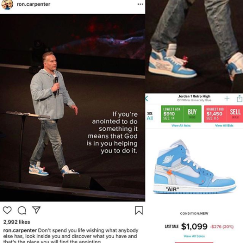 The brilliant PreachersNSneakers documents megachurch pastor’s absurdly expensive taste i