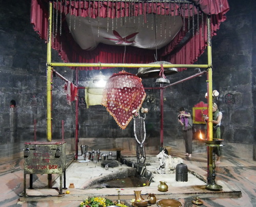 Shiva lingam at Shivadol temple, Assam