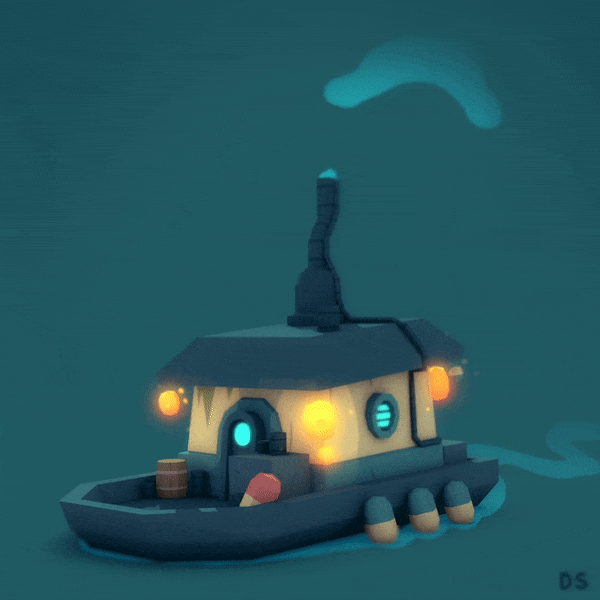 a little boat