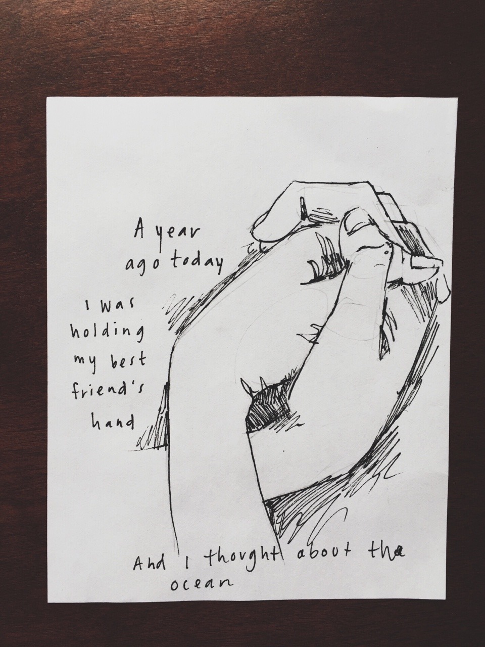asongnobodywrote:And how it would come and go, just like us.