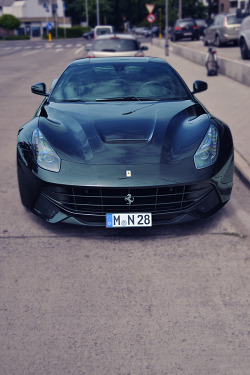 billionaired:  Ferrari F12 Berlinetta [Photographer: Gent Spotterke]  