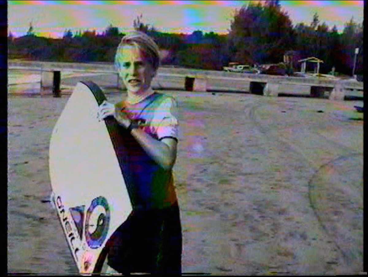 Ira Mowen, seen here in 1995, around the time when he left the boogie board for the surfboard. Ten years later, and blinded by love, he would leave his coastal life in California for a new land, which, unbeknownst to him, had no ocean.