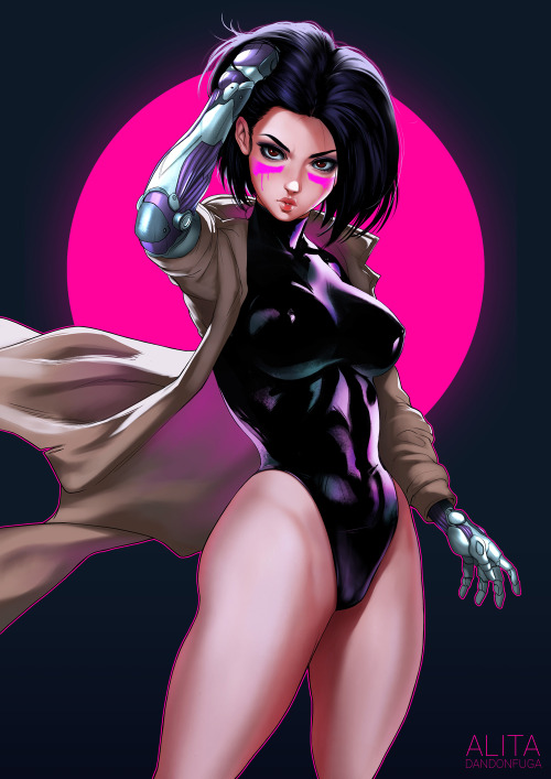 Gae-Bolg-Alternative-Dot-Exe:  Alita By Dandonfuga 