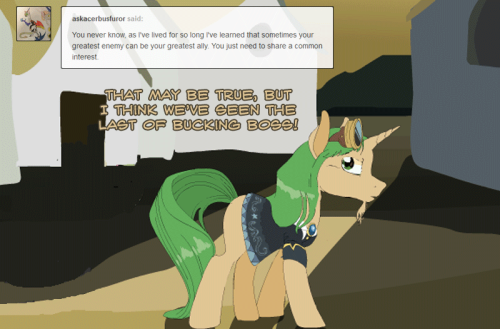 ask-omegacoder:  Welcome to eerie town. We Repair Ponies #150   =o