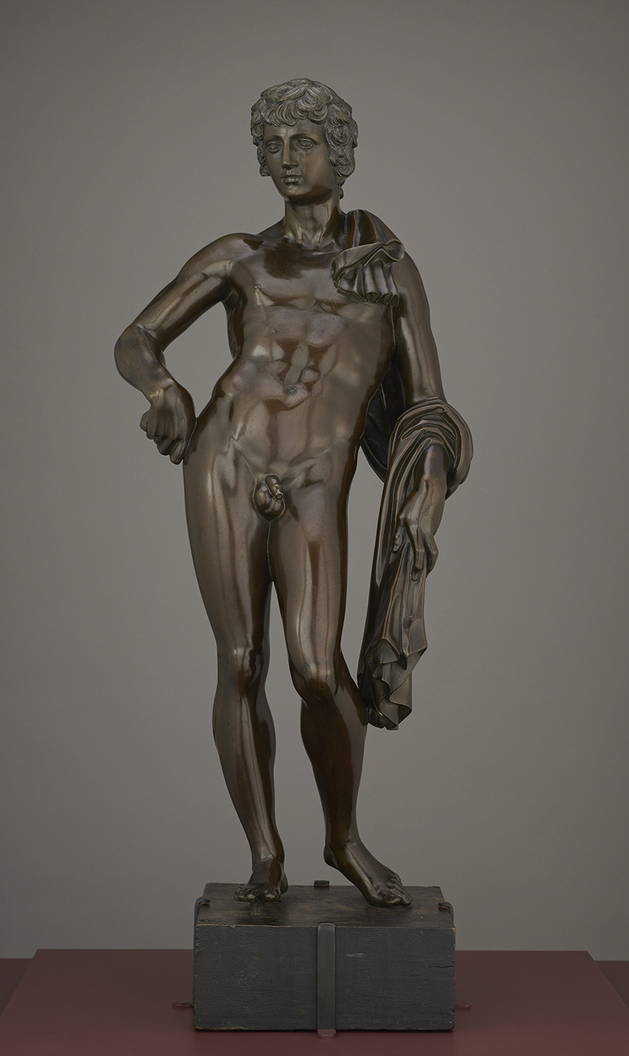 thegetty:  The Perfect Male Form?  This bronze sculpture is a copy of an ancient