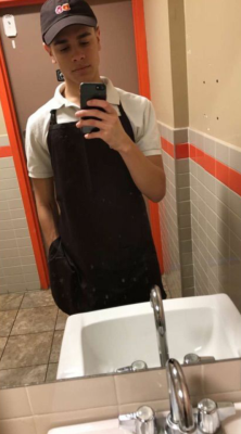 Theexposed:  Eli, 19  So Sexy, Works At Dunkin Donuts But Loves To Whip Out His Dick