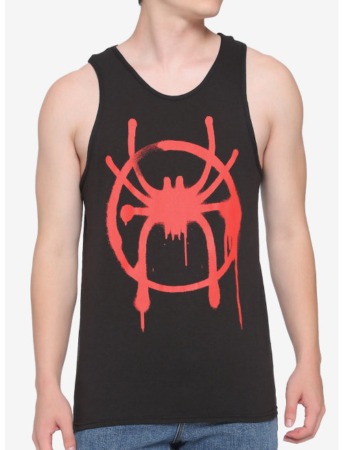 Spider-Man tank tops found at Hot Topic.VenomSpider-Man