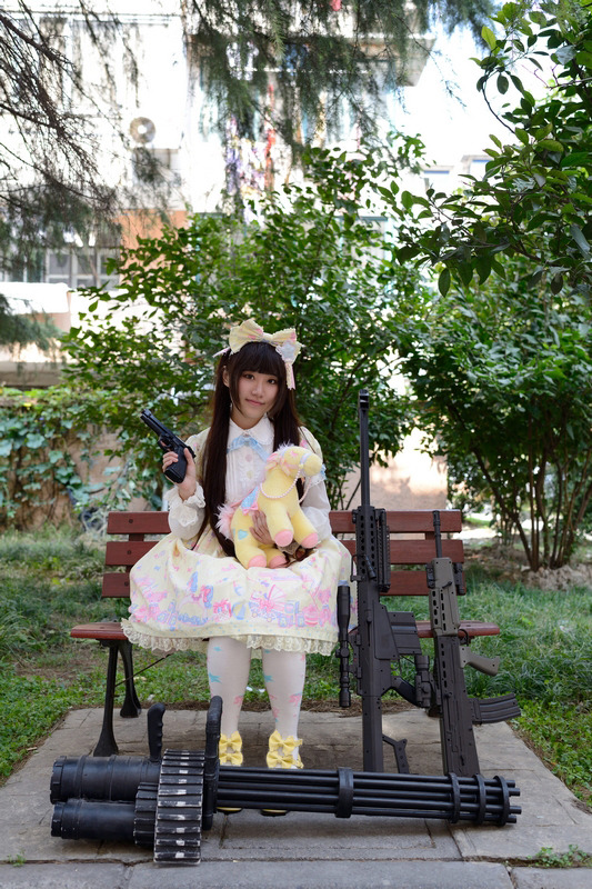 hiyomi's lolita snap (Angelic Pretty Dreamy ベビールームワンピース)