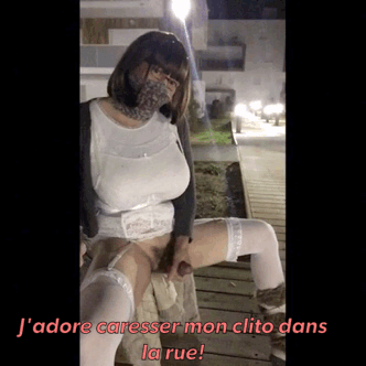 fantasme-travesti:  maeva-gemini:  C'est tellement bon de sortir jouer les salopes