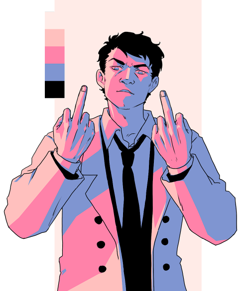 terrybawful:some destiels for the weekly art prompts on the dcbb server