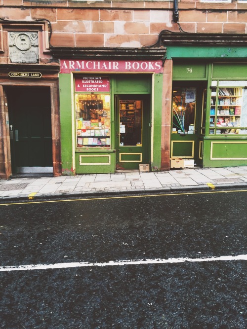 Found the most incredible secondhand bookshop in Edinburgh. I spent at least three hours reading in 