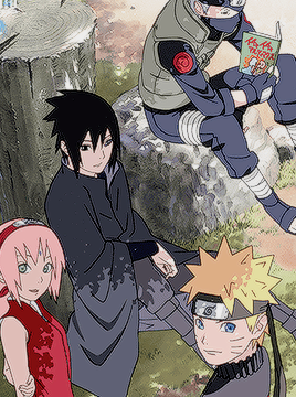 fuckyeahsasusaku:team 7   ▸naruto the animation chronicle  