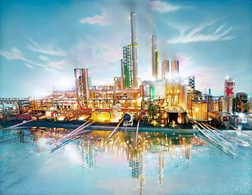 Refinery Kitsch: David LaChapelle’s “Land Scape” Photography Artist David LaChapelle tackled fossil 
