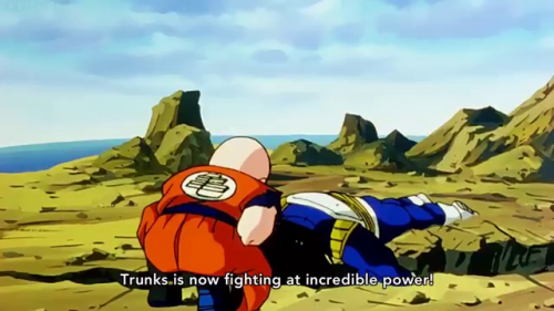 Kuririn being the biggest hypocrite of the arc in this moment.  Homie seems to have forgot