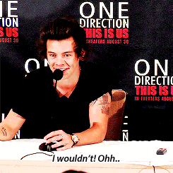 stylin-library:Harry explaining his first date deal breakers + and then later apologizing: 