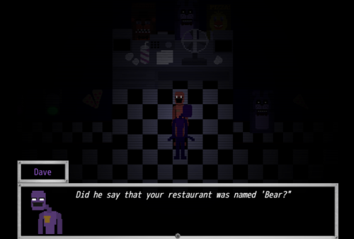 funtimefoxii:funtimefoxii:funtimefoxii:I NAMED MY FREDDY’S RESTAURANT “BEAR” AND NOW THE GAME WONT K