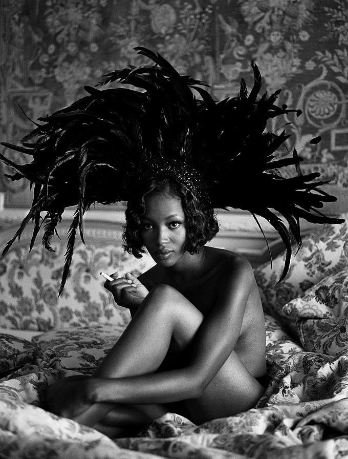 nothingpersonaluk:  Naomi Campbell By Michel Comte For Vogue Italia, 1993 
