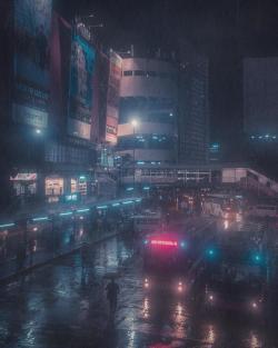 the-outrun:Rainy Night at Alabang Terminal