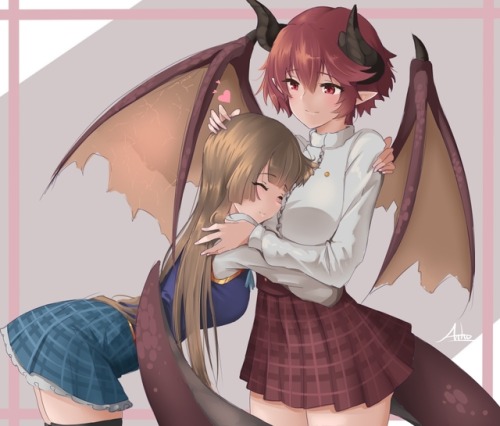 ✧･ﾟ: *✧ Grea and Anne ✧ *:･ﾟ✧♡ Characters ♡ : Anne ♥ Grea♢ Anime ♢ : Manaria Friends - (AL, KIT, MAL