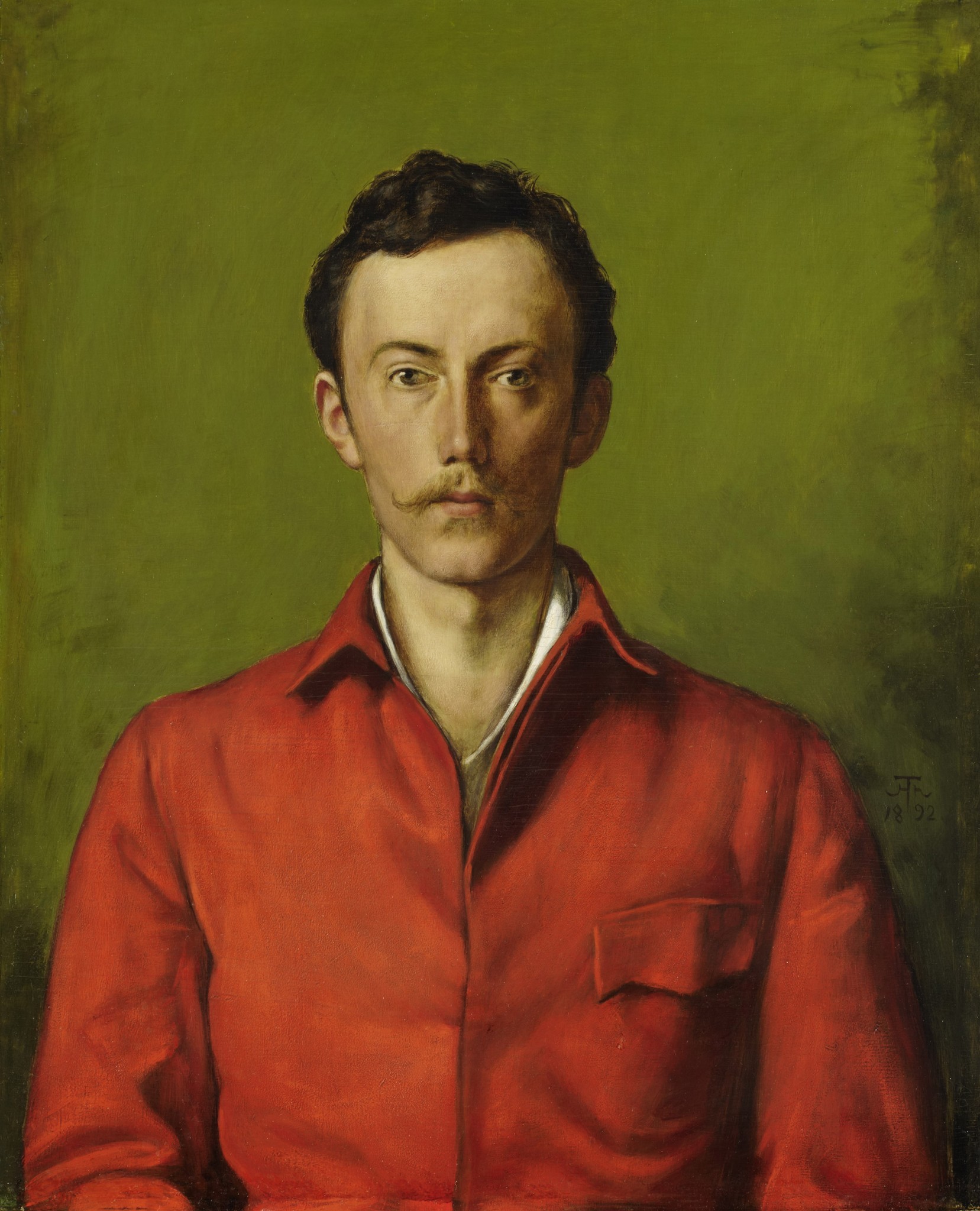 roehenstart:Friedrich Karl Prinz von Hessen-Kassel by Hans Thoma.He was the brother-in-law
