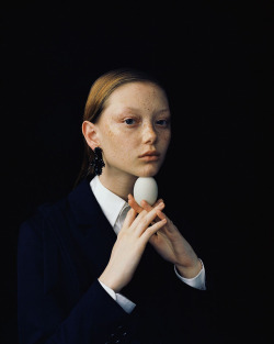 midnight-charm:Sara Grace Wallerstedt photographed by Zhang JiaCheng for A Magazine #18