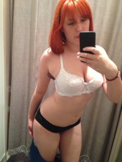 Changingroomselfshots:  Good Feeling To Be Told I’ve Gone Up Two Sizes In The Last