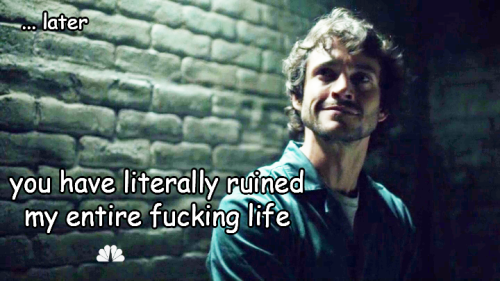 linear-relationships:   You’re an idiot Hannibal 