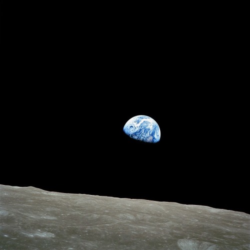 Earthrise, By Astronaut William Anders, 24 December 1968