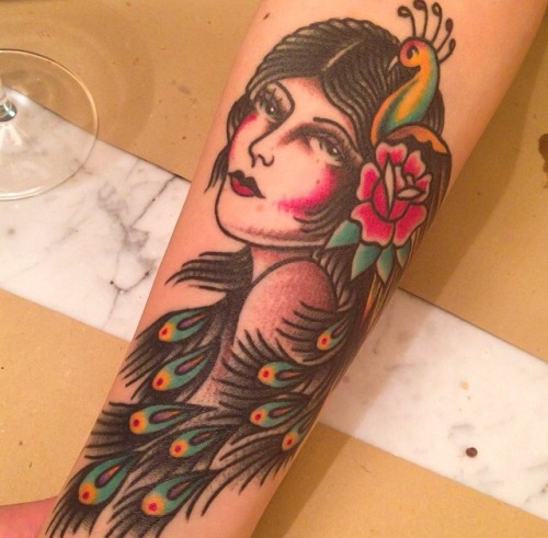 fuckyeahtraditionaltattoos:  Paolo Ferarra - Rome, Italy