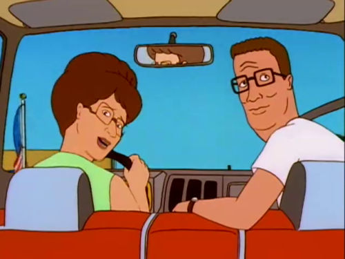 &ldquo;You gonna let that guy behind us pass?&rdquo; &ldquo;Hell naw brah.&rdquo;-Peggy