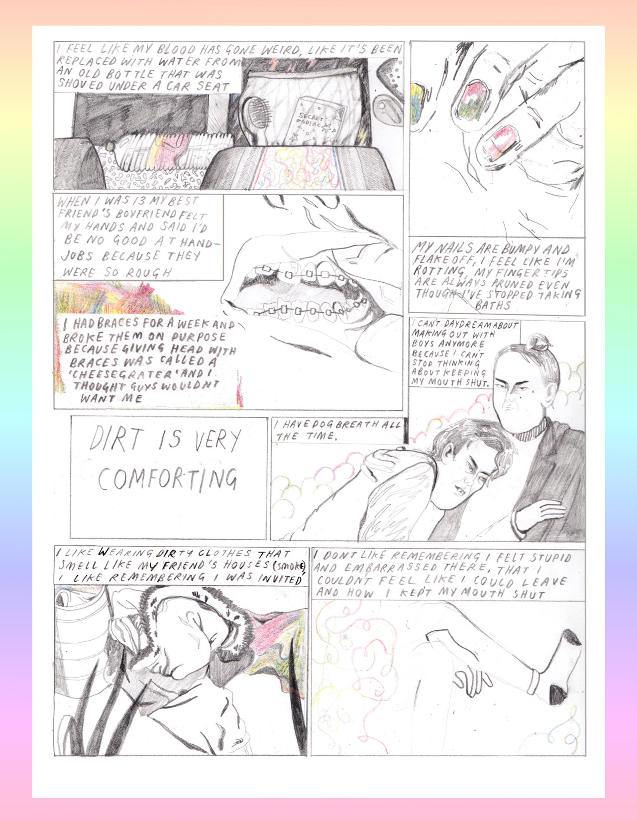 bemyghoulfriend:  a did this comic in a couple hours … first *prsnl* comic i’ve