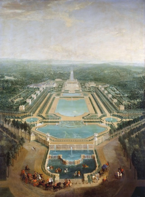 arsvitaest:  Château de Marly in Marly-le-Roi, France Author: Pierre-Denis Martin, “Martin the Younger” (French, 1663–1742)Date: 1724Medium: Oil on canvas The Château de Marly was a relatively small French royal residence. At the Château of Marly,