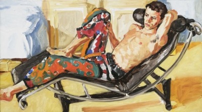 gayartists:Tulio in Patterned Trousers (1992), Sandra Fisher