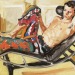 gayartists:Tulio in Patterned Trousers (1992), Sandra Fisher
