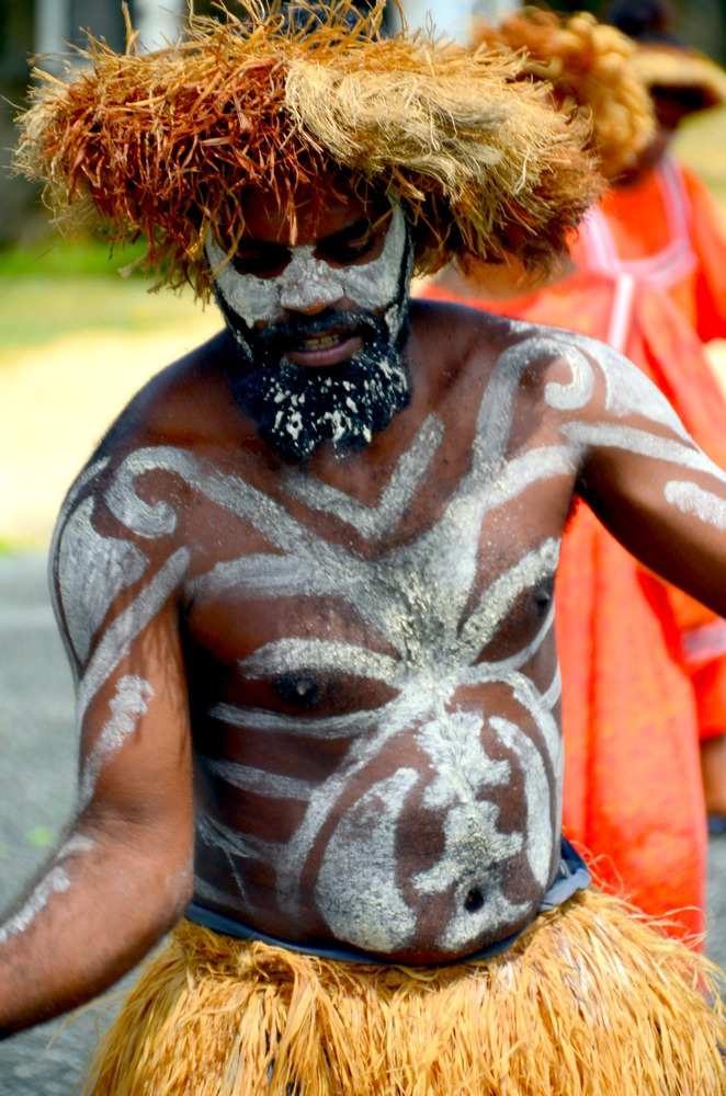   New Caledonian man, via Austronesian Expeditions  