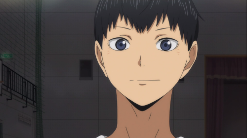 Whenever I feel depressed, I look at baby Tobio.