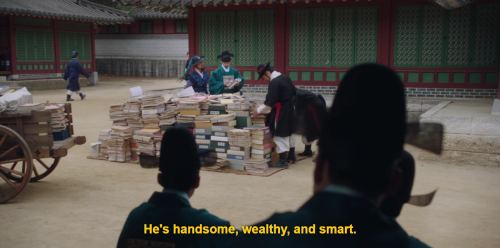 Rookie Historian Goo Hae-Ryung (South Korea, 2019), s.1 ep.2.Come on, just let the poor man be happy