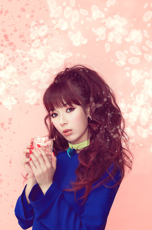 kmagazinelovers: 4Minute Hyun Ah - POP Magazine S/S 2013