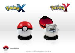 pokemon-xy-news:  GAME Preorder bonus Pokeball card game holder  I was gonna buy it on day one, but damn I want that.