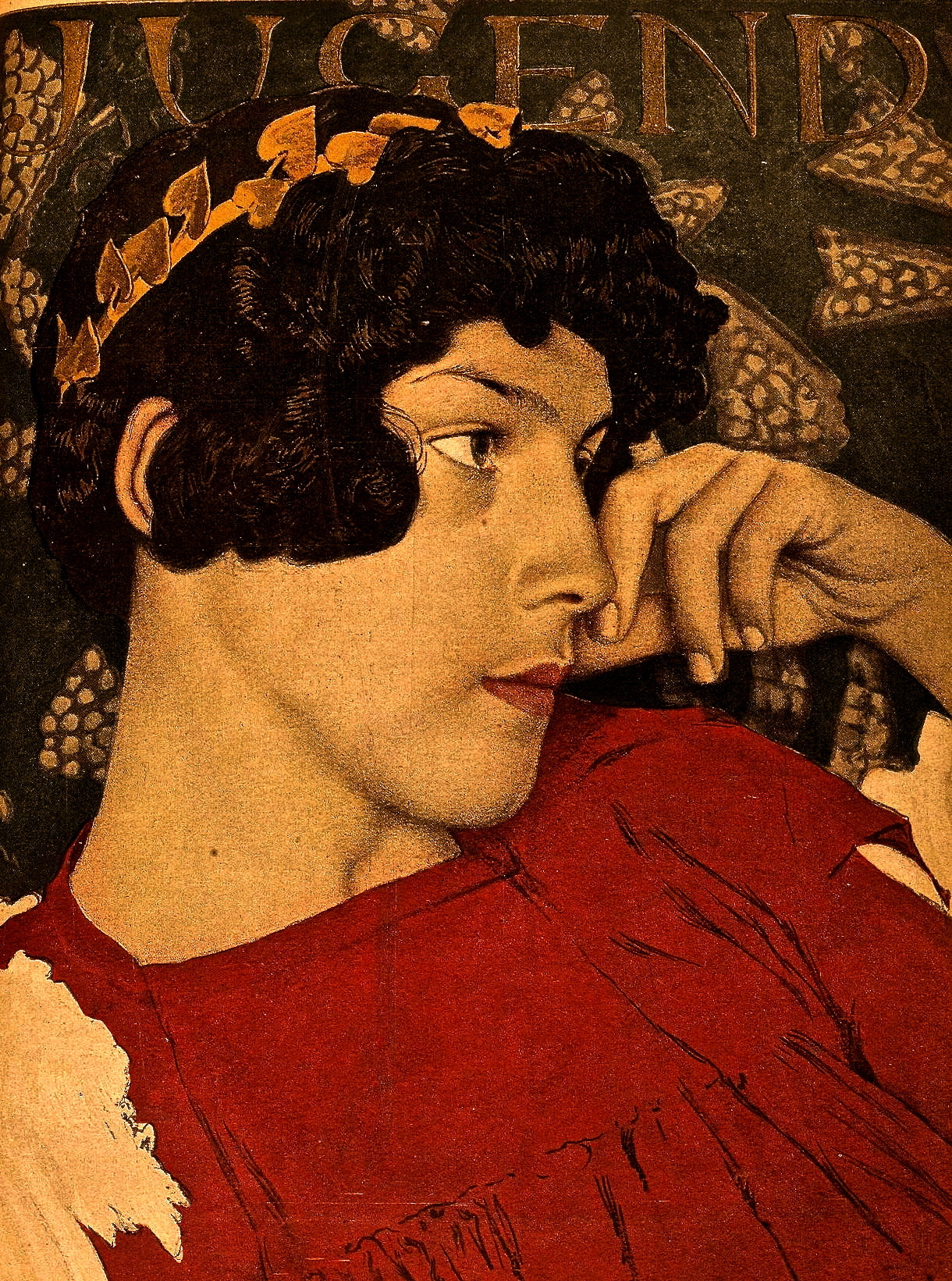 langoaurelian:  Bacchant, “Jugend”, XXVI, 1904 ~ Paul Hoecker 