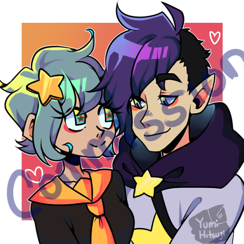 Commissions Valentine Promotion (4 $ usd bust)